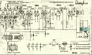 Douglas 65 ;6 Volt schematic circuit diagram